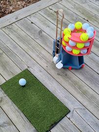Dispenser automatico di palline da golf. Funziona 