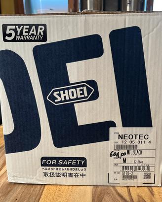 Shoei Neotec Nero Opaco taglia M