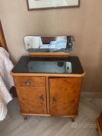 Coppia di comodini anni 50 stile Osvaldo Borsani