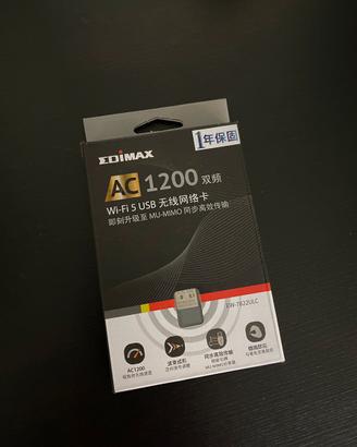 adattatore Wi-Fi USB Edimax EW-7822ULC