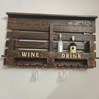 porta vino /liquore e calici