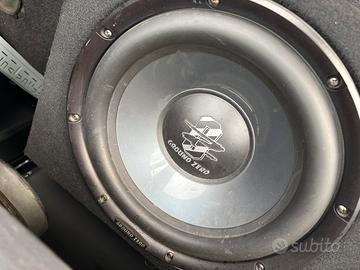 Subwoofer auto ground zero