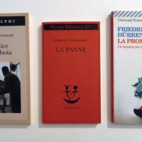 3 libri di Friedrich Dürrenmatt