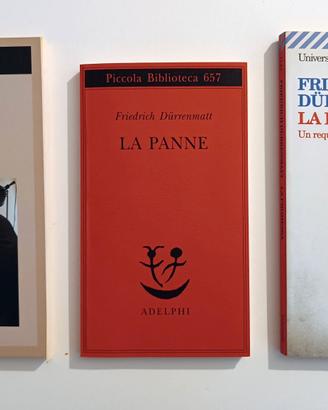 3 libri di Friedrich Dürrenmatt