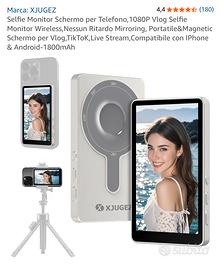 Monitor Selfie XJUGEZ 1080P Vlog