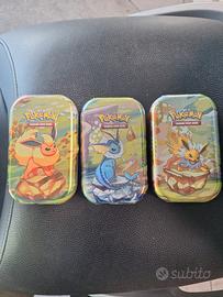 Pokemon lotto 3 minitin evoluzioni prismatiche ita