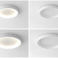 2 Plafoniere Hoop Design Led