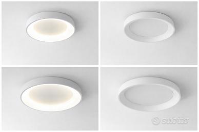 2 Plafoniere Hoop Design Led