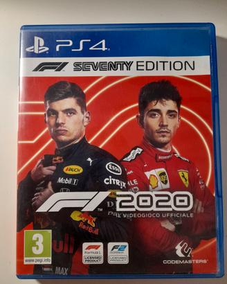 f1 (formula uno) 2020 gioco per playstation ps4/5