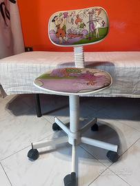 Sedia bambini  (Flintstones) originale anni 90