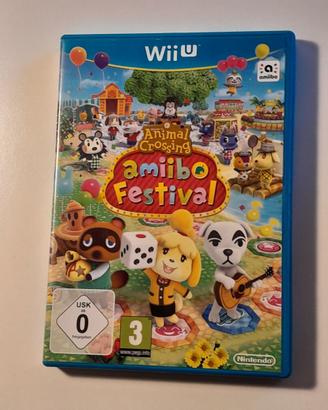 Gioco Wiiu Animal Crossing Amiibo festival