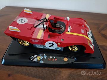 modello Ferrari 312p Mario Andretti 