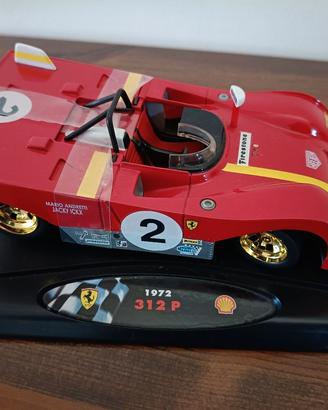 modello Ferrari 312p Mario Andretti 