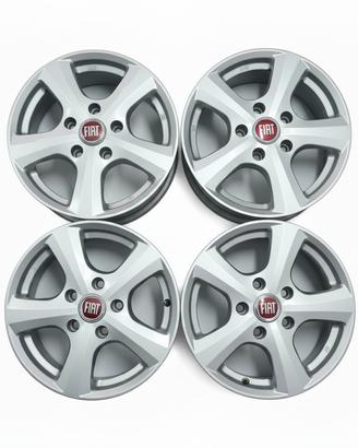 4 Cerchi da 16' in Lega - Gommaffare - Fiat Freemo