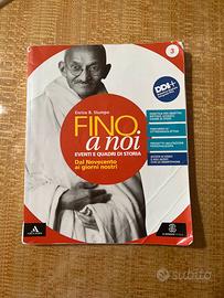 Libro di storia terza media “ fino a noi”