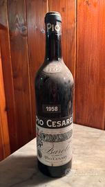 Vino Barolo Pio Cesare 1958