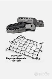 Pedane Akrapovic Adventure Titanio Triumph