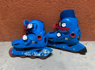 Pattini in linea OXELO bambino regolabili 30–32