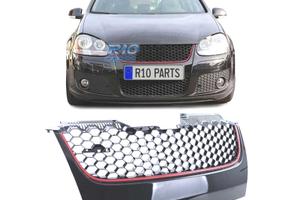 GRIGLIA VOLKSWAGEN VW GOLF 5 NERA ROSSA LOOK GTI