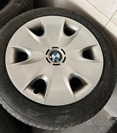 CERCHIO IN FERRO RUOTA DI SCORTA BMW 195/55 r16