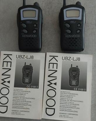 Coppia ricetrasmittenti Kenwood UBZ-LJ8