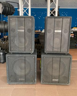 Coppia FBT L1A + 2 Subwoofer Attivi S1A