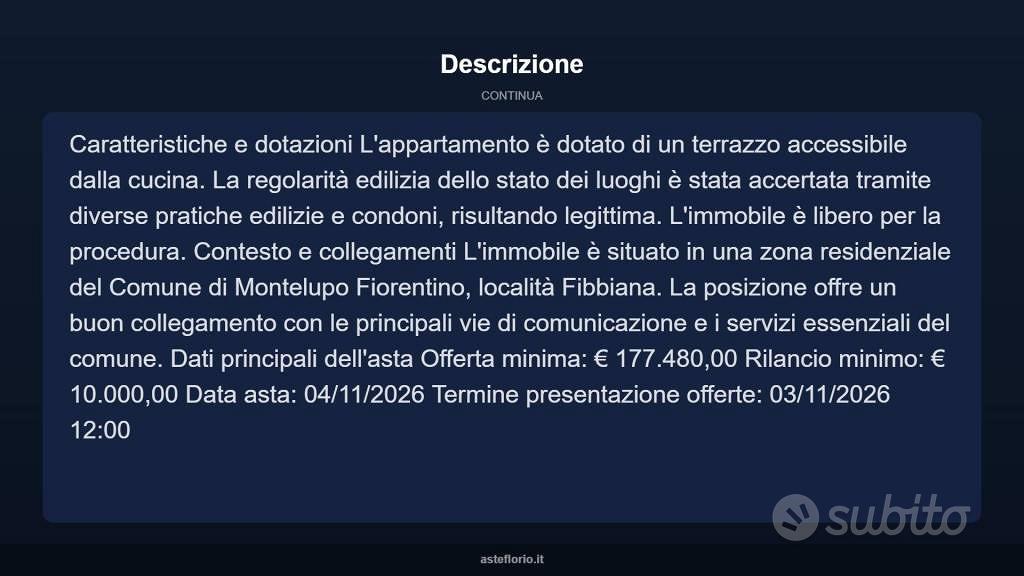 Appartamento – Montelupo Fiorentino, Fibbiana - Vista 5