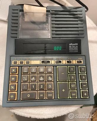 Calcolatrice Olivetti Divisumma 332 vintage