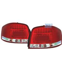 FANALI PER AUDI A3 8P 03-08 LED ROSSO CROMATO