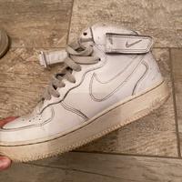 Scarpe nike air force 1 alte bianche