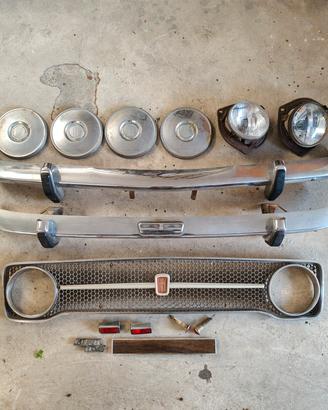 FIAT 128 berlina 1970 kit paraurti fanali 
