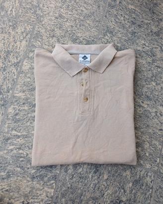Polo Columbia Beige Taglia XL 