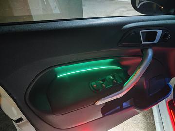 ambient light rgb per Ford Fiesta mk7a multicolor