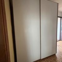 Armadio scorrevole bianco