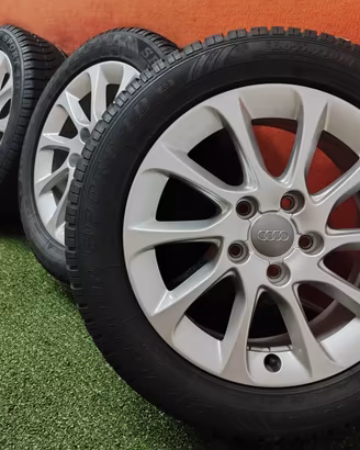 Cerchi Audi A3 Gomme Invernali Dunlop 205 55 16