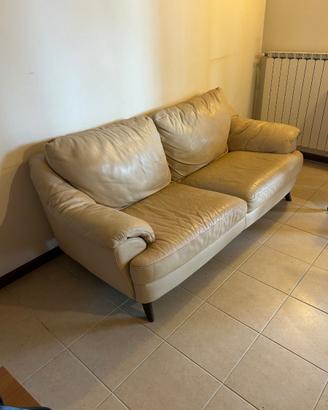 Divano in pelle Natuzzi