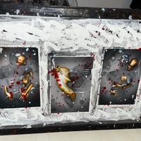 Quadro con stampa su tela …LOVE IS LOVE