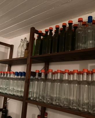 Bottiglie in vetro per vino