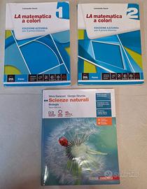 Liceo Artistico libri – Matematica e Biologia