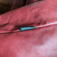 Poltrona Sacco in pelle rossa Zanotta originale 