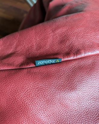 Poltrona Sacco in pelle rossa Zanotta originale 