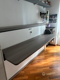 Letto a scomparsa con scrivania RELAX&CO