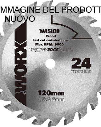 Lama circolare WORX 120 mm WA5100