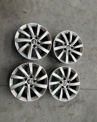 4 Cerchi 16 pollici Originali Alfa Romeo Giulietta