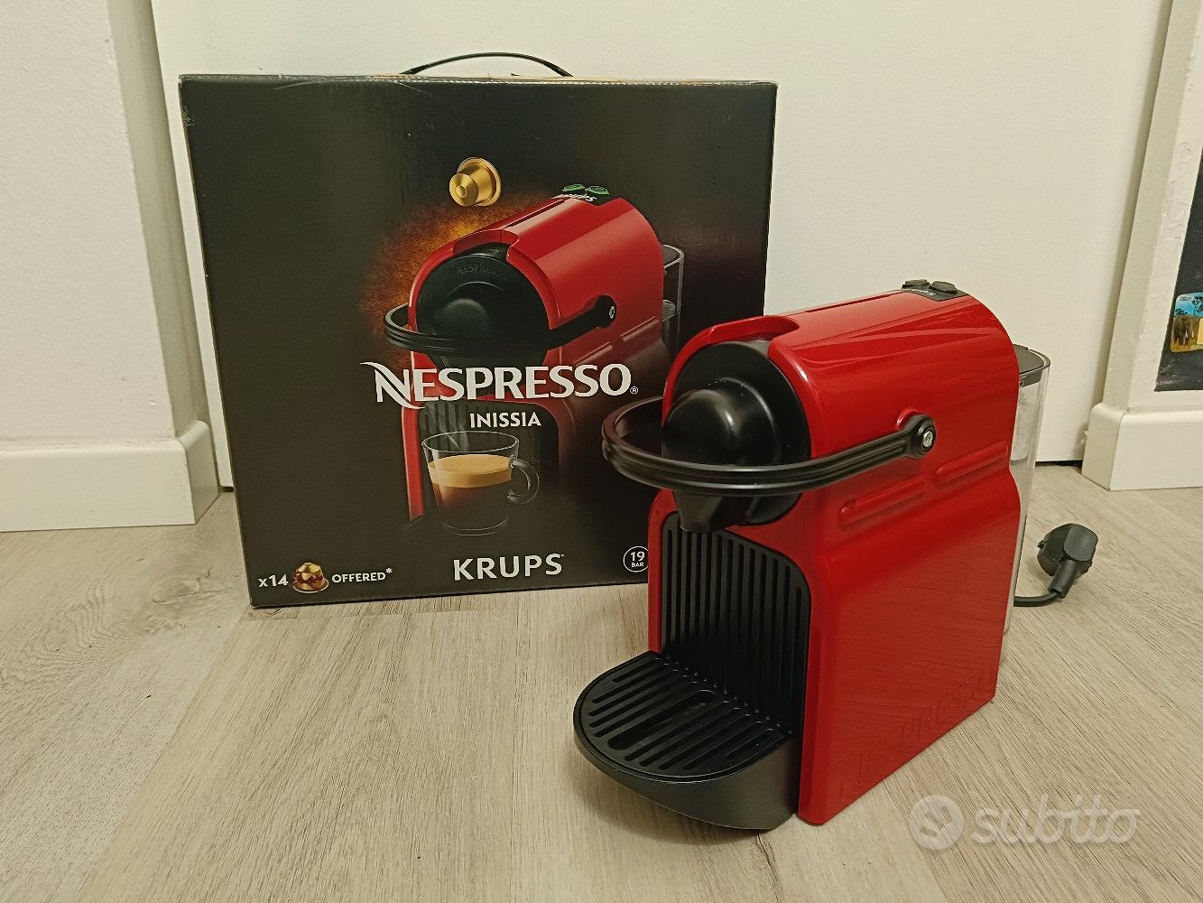 Nespresso krups Inissia macchina da caffè - Elettrodomestici In vendita a  Bergamo