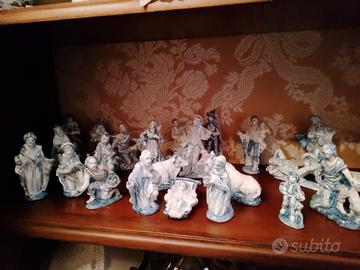 presepe di Albissola  19 pezzi  200 eurorestaurato