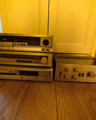 Impianto Hi-Fi vintage Pioneer completo funzionant