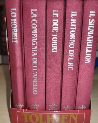 J.R.R. Tolkien - Cofanetto CDE completo. 5 Volumi 
