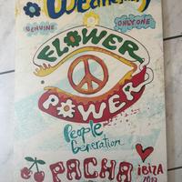 Dipinto Flower Power at PACHA IBIZA
