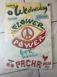 Dipinto Flower Power at PACHA IBIZA